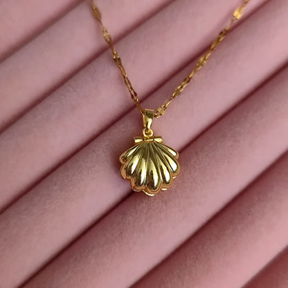 GOLD AÇILIR İSTİRİDYE KOLYE